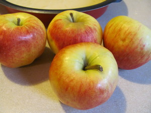 gateau aux pommes